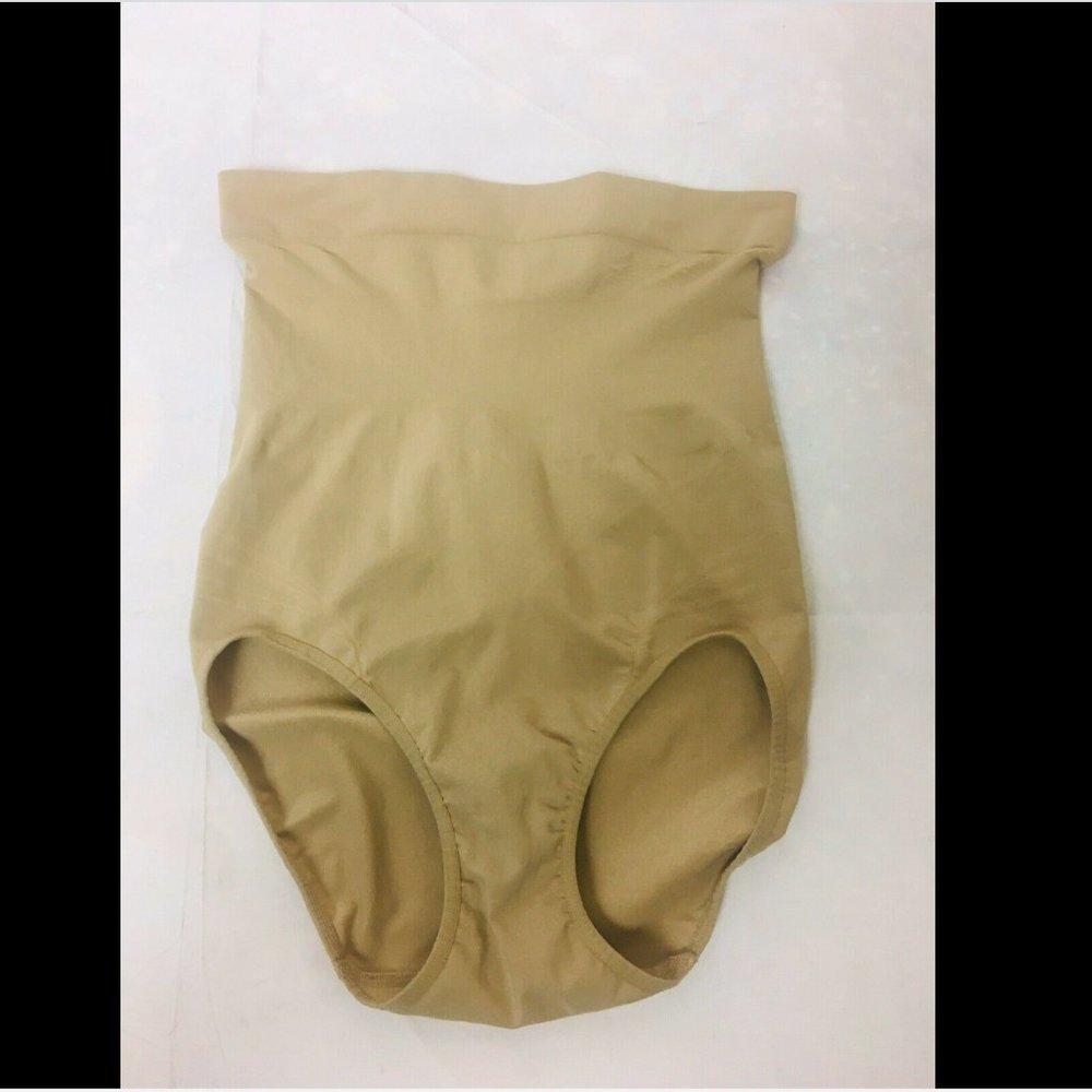 Maidenform Control It Seamless High Waisted Bodysuit Shapewear Nude